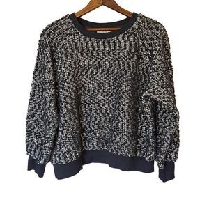 LOFT Fuzzy Scoop Neck Top